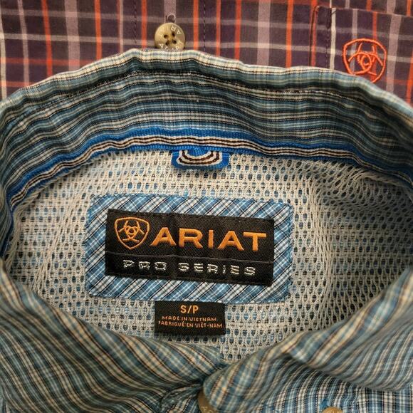 Men's Checkered Long Sleeve Shirt Set - Picture 3 of 5